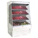 Howard-McCray SC-OM30E-5-LED 63'' Vertical Meat Open Merhandiser in White, Self-Contained 1 image