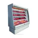 Howard-McCray SC-OM35E-3L-LED 39'' Vertical Packaged Meats Open Merhandiser in White, Self-Contained 1 image