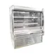 Howard-McCray SC-OM35E-3L-S-LED 39'' Vertical Packaged Meats Open Merhandiser, Stainless Steel, Self-Contained, 2 Shelves, Low Profile, w/ LED Lighting 1 image