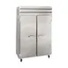 Howard-McCray SR48-S 52" 2-Section Reach-In Refrigerator w/ 2 Solid Doors, Remote, Stainless Steel, 48 cu. ft. 1 image