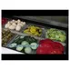True TSSU-60-08-HC 60" Two Section Sandwich / Salad Prep Table w/ 2 Doors, 8 Pans 2 image