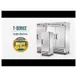 True T-49FG-HC~FGD01 54" Two Section Reach-In Freezer w/ 2 Glass Doors, Stainless Steel Front Aluminum Sides 8 image