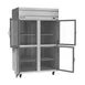 Beverage Air HR2HC-1HG 52" 2-Section Reach-In Refrigerator w/ 4 Glass Half Doors, Top Mounted, 1/3 hp, 47 cu. ft. 3 image