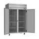 Beverage Air HR2HC-1S, 52" 2-Section Reach-In Refrigerator w/ 2 Solid Full Doors, Top Mounted, 1/3 hp, 47 cu. ft. 3 image