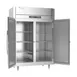 Victory HRS-2D-S1-EW-HC 34"-35" Dual-Temp Cabinet, 48 Cu Ft, 2-Door Solid Stainless Steel 4 image