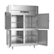 Victory HRS-2D-S1-EW-HD-HC Half Height 4-Door Solid Dual Temp Holding Cabinet, 48 Cu Ft, SS, R‑290 4 image