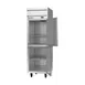 Beverage Air HRS1HC-1HS 26" 1-Section Reach-In Refrigerator w/ 2 Solid Half Doors, Top Mounted, 1/4 hp, 21 cu. ft. 4 image