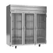 Beverage Air HRS3HC-1G 3-Section Reach-In Refrigerator w/ 3 Glass Full Doors, Top Mounted, 1/3 hp, 71.5 cu. ft. 1 image