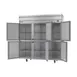 Beverage Air HRS3HC-1HS 78" 3-Section Reach-In Refrigerator w/ 6 Solid Half Doors, Top Mounted, 1/3 hp, 71.5 cu. ft. 4 image