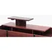 Hubert 10275 Riser Set - 2‑Piece For Mahogany Cart #99841, 40" x 16" x 12"H Poplar, Mahogany 1 image