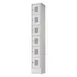 Hubert 13077 6-Tier Storage Locker w/ Perforated Vents - 12" X 18" X 72"H 1 image