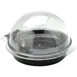 Hubert 31328 Sampling Kit, 12" Dia. X 9"H, Round, Black Tray 1 image