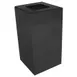 Hubert 40480 Metal Recycling Receptacle / Container 1 image