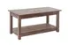 Hubert 45630 Rustic Brown Wood Produce Display Table, 40" L x 17 3/4" W x 19" H, HUBERT 1 image