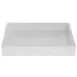 Hubert 46806 Boutique Display Tray - 12-3/4" L x 9-1/2" W x 2-1/4" H, White MDF for Bakery Display 1 image