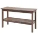 Hubert 48854 Display Table – Large Produce Display, 48½" x 17¾" x 19" Pine Wood, Brown 1 image