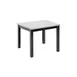 Hubert 57289 Rectangular Nesting Table, 24" x 20", Ebony/Poplar, Formica Laminate Top 1 image