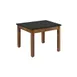 Hubert 58345 Rectangular Nesting Table, 24" x 20", Formica Laminate Plywood Top, Poplar Wood Frame, Oak/Black Two-Tone 1 image