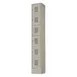 Hubert 62772 6-Tier Storage Locker w/ Perforated Vents - 12" X 18" X 72"H 1 image