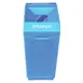 Hubert 64261 Paper Recycling Bin, 39 Gallon, 21-1/2" x 14-1/2" x 36"H, Open-Top Polyethylene, Blue 1 image