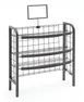 Hubert 81829 Hubert® Wire Black 3-Shelf Floor Stand - 32"L X 12"W X 32"H 1 image