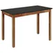 Hubert 94567 Rectangular Nesting Table, 48" x 24" x 32"H, Formica Laminate Plywood Top, Poplar Wood Frame, Oak/Black 1 image