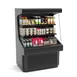 Hussmann GSVM4060A-QS 40" Self-Serve Vertical Open Air Merchandiser in Black 1 image