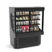 Hussmann MD4060DA-QS 41" 2‑Section Glass Door Merchandiser Black 6×18" Shelves R290 1/4 HP 115 V 1 image