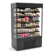 Hussmann MDN4775B1A-QS 47" Self-Serve Vertical Open Air Merchandiser in Black 1 image