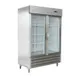 IKON IB54FG 53.9" 2-Glass Door Reach-In Freezer, Bottom Mounted, 43.9 cu. ft., Stainless Steel Front 1 image