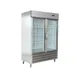 IKON IB54RG 53" 2-Section Reach-In Refrigerator w/ 2 Glass Doors, Bottom Mounted, Stainless Steel, 44 cu. ft. 1 image