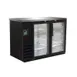 IKON IBB49-2G-24 49" Two Section Back Bar Cooler with Glass Door, 10.45 cu. ft. 1 image