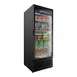 Imbera USA VFS24 30" 1 Section Glass Door Freezer Merchandiser in Black, 23.3 cu. ft. 1 image