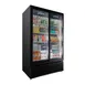 Imbera USA VRD37 HC BW SD 47" 2-Section Merchandiser Refrigerator w/ Glass Door, 37 cu. ft. 1 image
