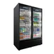 Imbera USA VRD43 HC BW SD 54" 2- Section Merchandiser Refrigerator w/ Glass Door, 41.7 cu. ft. 1 image
