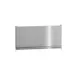 Imperial BG-12 12" x 17" Stainless Steel Backguard Flue Riser without Shelves 1 image