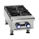 Imperial IHPA-2-12 12" Countertop Gas Hotplate with (2) Burners, Manual Controls, 64.000 BTU 1 image