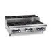 Imperial IHPA-4-24SU 24" Countertop Step-Up Gas Hotplate with (4) Burners, Manual Controls, 128.000 BTU 1 image