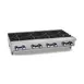 Imperial IHPA-8-48 48" Countertop Gas Hotplate with (8) Burners, Manual Controls, 256.000 BTU 1 image