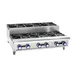 Imperial IHPA-8-48SU 48" Countertop Step-Up Gas Hotplate with (8) Burners, Manual Controls, 256.000 BTU 1 image