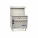 Imperial IHR-1FT-M 36" Gas Heavy Duty Range (1) French Top w/ Ring and Cover, Modular, 35.000 BTU 1 image