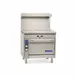 Imperial IHR-1FT-XB 36" Gas Heavy Duty Range (1) French Top w/ Ring and Cover, (1) Cabinet Base, 35.000 BTU 1 image