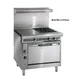 Imperial IHR-2-1HT-C 36" Gas Heavy Duty Range w/ (2) Open Burners, (1) Hot Top, (1) Convection Oven, 145.000 BTU 1 image
