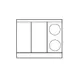 Imperial IHR-2HT-2-E-XB 36" Electric Heavy Duty Range 1 image