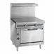Imperial IHR-2HT 36" Gas Heavy Duty Range w/ (2) Hot Tops, Modular, 120.000 BTU 1 image