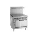 Imperial IHR-2HT-XB 36" Gas Heavy Duty Range w/ (2) Hot Tops, Open Cabinet Base, 80.000 BTU 1 image