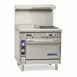 Imperial IHR-G18-2-XB 36" Gas Heavy Duty Range w/ (2) Open Burners, 18" Griddle, (1) Open Cabinet Base, 120.000 BTU 1 image