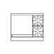 Imperial IHR-G24-2-C 36" Gas Heavy Duty Range w/ (2) Open Burners, 24" Griddle, (1) Convection Oven, 175.000 BTU 1 image