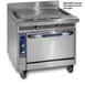 Imperial IHR-PL36-C 36" Gas Heavy Duty Range, 36" Full Griddle w/ Plancha, (1)Convection Oven, 65.000 BTU 1 image