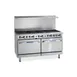 Imperial IR-10-C 60" Gas Restaurant Range w/ (10) Open Burners, (1) Standard Oven, (1) Convection Oven, 385.000 BTU 1 image